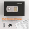 STEELIST 0.8 Cubic Small Safety Box, Fireproof Safe with Fireproof