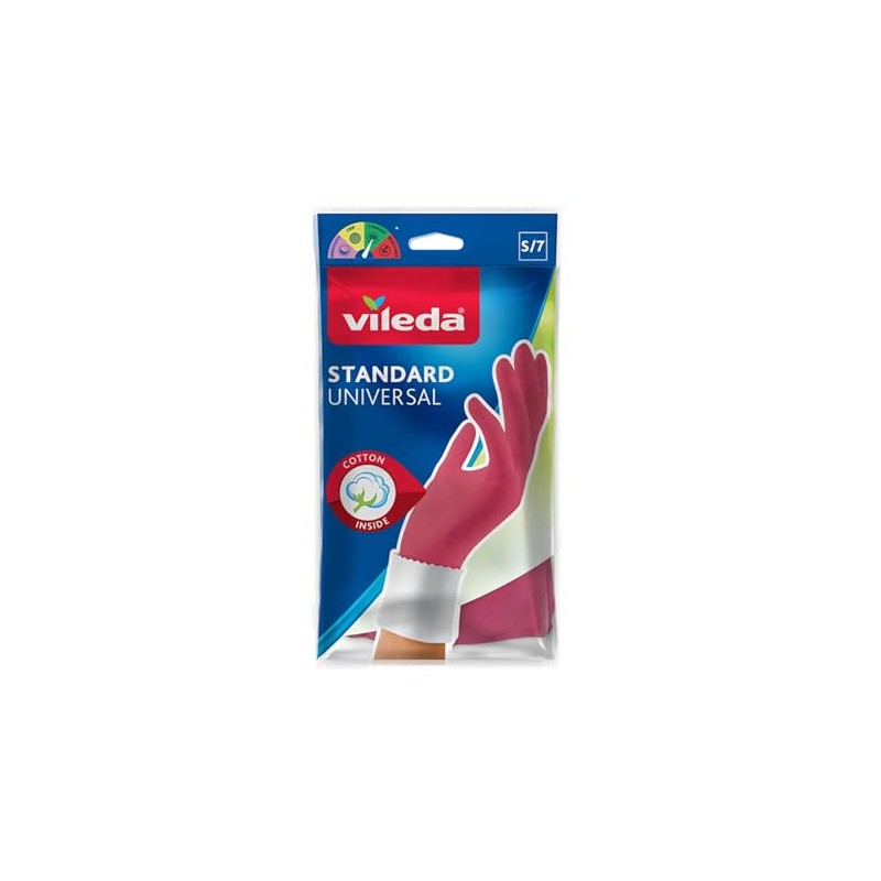 Vileda 133637 Guante Style, Moderno, Color Rosa, Chico