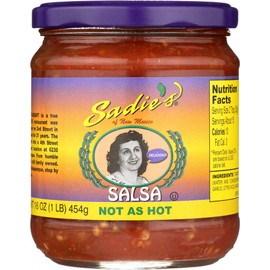 Sadie's Not As Hot Salsa 16 Oz (Pack of 2)