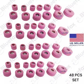 BLUEFOX TOOLS New Valve Seat Grinding Stones Set Of 48 Pcs For Sioux Holder 11/16 Thread USA