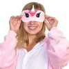 ToBeInStyle Women's Unicorn Sleeping Eye Masks - Pink - OS