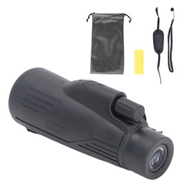 12x50 Portable Monocular Multi Layer Coating HD Zoom Lens Large Aperture Compact Monocular Telescope for Bird Watching Hiking