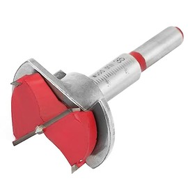 35Mm Wood Reaming Drill Open, Forstner Bit 35Mm 35Mm Forstner Drill Bit Hole Tool Adjustable Woodworking Positioning Drill