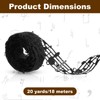 20 Yards Music Note Ribbon- Black Music Note Trim Party