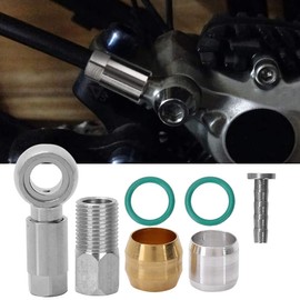 Brake Hose Kit Banjo Bolt Copper Olive Hose Adapter Bicycle Fittings Sories Set for Bh90 Bicycle