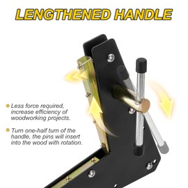 Venussar Miter Clamps for Woodworking, Miter Max Corner Clamp for Making Window Casing, Door Casing, Picture Frames, Cabinet Trim