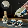 Hijaunatis Fuji Mountain Matcha Bowl Set – 6-Piece Japanese Tea