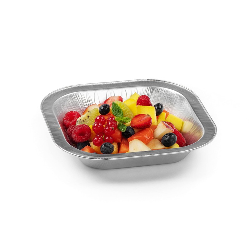 Cuki Aluminium Plate Bowl, Durable and Endlessly Recyclable, Size 18.05