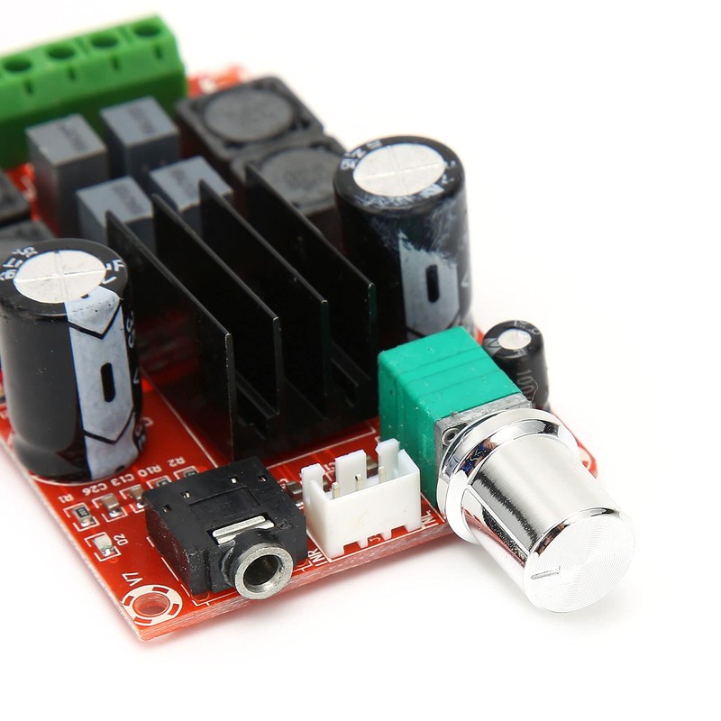 2 X 50W Digital Amplifier Module Audio Power Supply Dual