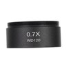 0.7X Stereo Microscope Objective Lens HD Large View Metal Auxiliary