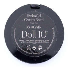 Doll 10 3-PACK / Doll 10 Hydrogel Cream Balm - 16 AGAIN - Blush - Full size 0.14 oz