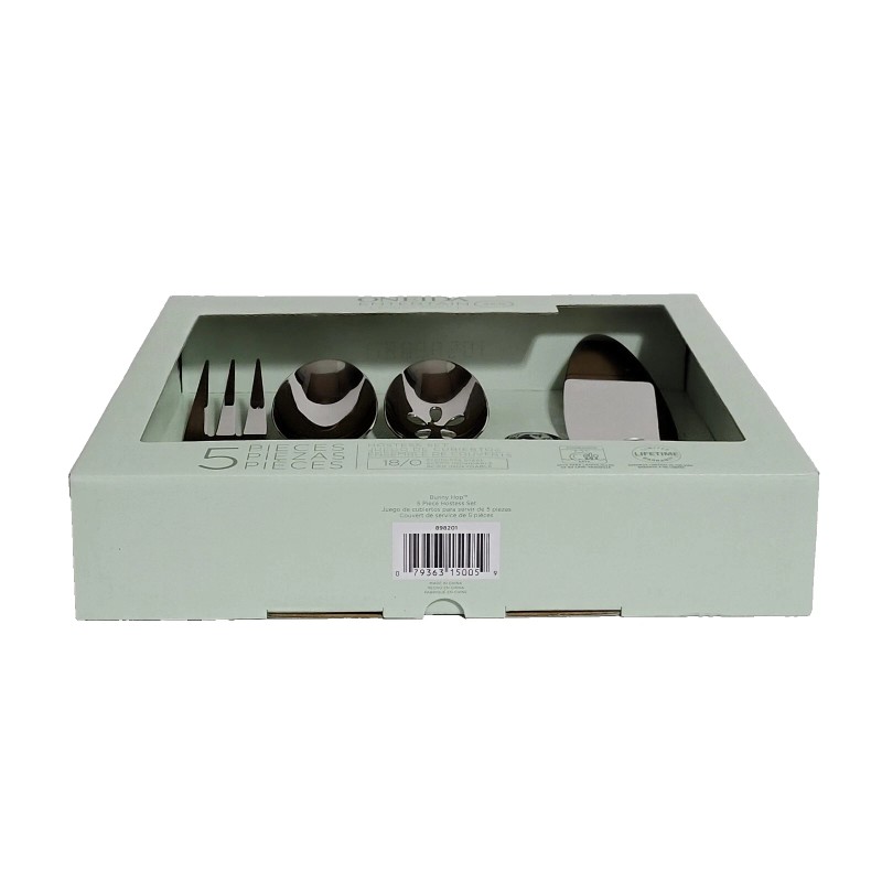 ONEIDA NEW Oneida Stainless Steel Entertain 365 Bunny Hop 5-Piece