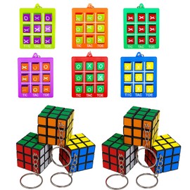 12 Rubik's Cube and Puzzle Games for Children from 6, Patience Game Children, Mini Puzzle, Speed Cube, Small Rubik's Cube