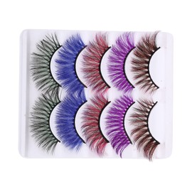 DOITOOL 15pairs Fake Lashes Natural Look Faux Eyelashes Extensions for Easy Application Comfortable Wear for Everyday Makeup and Special Occasions