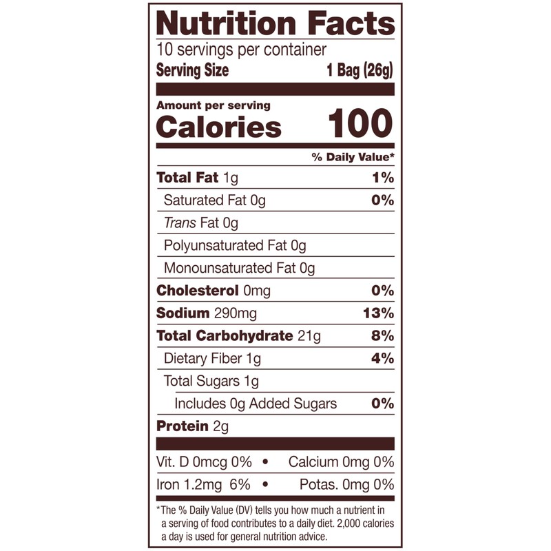 Snyder's of Hanover Snaps Pretzels, 10 Count 0.92 Oz