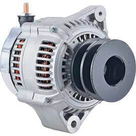 Alternator Compatible with/Replacement for Komastsu Tug Tow Tractor MA25 MA-25 Ir/If 12 Volt, 120 Amp, 102211-0830, 600-861-1951