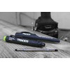 Tracer Double Tip Deep Hole Marker with Clip Black Marker