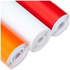 Simply 2250 Lens Tape, Red/Clear/Amber