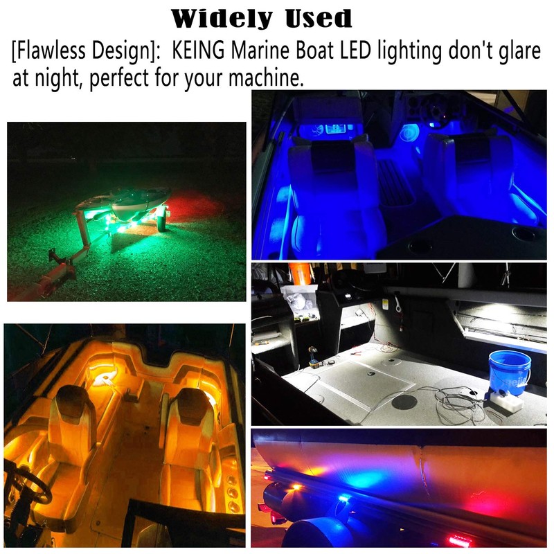 10 Pack Marine Boat LED Navigation Cabin Deck Courtesy Light