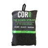 COR Surf Premium 'No Scratch' Silicon Tie Down Straps for