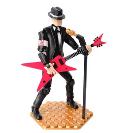 (Assembly Completed T13 Action Figure, 8.1 inches, Strong Magnetic Accessories, 3D Printed Robot Multi-Jointed Movable, Desktop Decorations for Game Lovers，POP Dancer (Black)