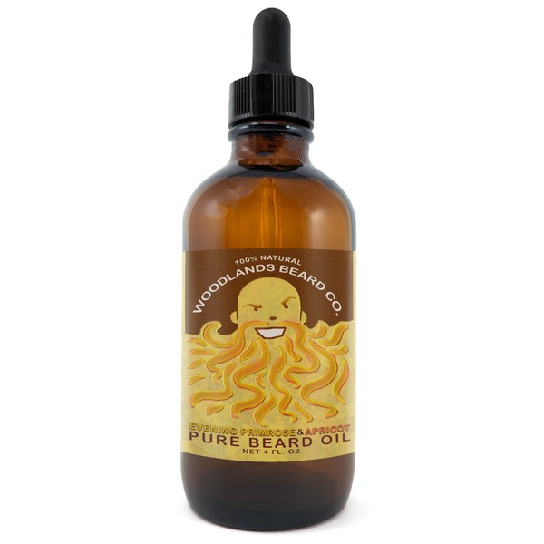 Evening Primrose and Apricot Pure Beard Oil (4oz)