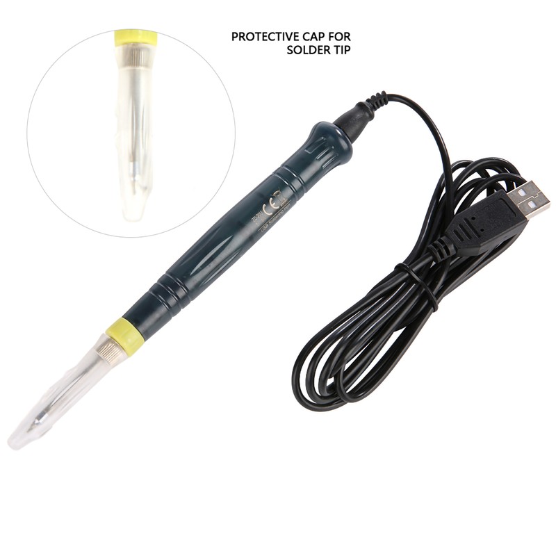 Portable USB Electric Soldering Iron 5V 8W DIY SMD PCB