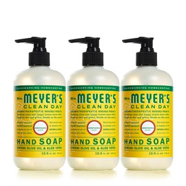 Mrs. Meyer's Hand Soap, Made with Essential Oils, Biodegradable Formula, Honeysuckle, 12.5 fl. oz - Pack of 3