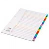 Pukka Pad A4 Mylar Dividers - Alphabetised and Colour Coded