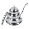 Bamboo Joint Design Stainless Steel Gooseneck Coffee Kettle Drip Pot