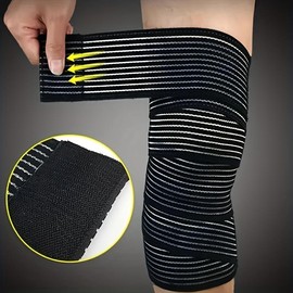 [High Elasticity Kinesiology Tape] High Elasticity Sports Kinesiology Tape, Compression Bandage for Ankle Wrist Knee Calf Thigh, Wraps Support 15.74-70.86in - Size: 27.56inch