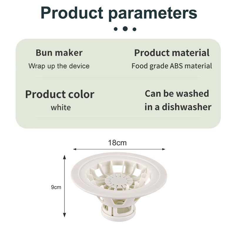 Dhlxyzt Baozi Maker Machine,7.08'' Dumpling maker Momo Mold Bao Buns