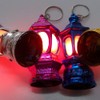 Uonlytech 20pcs Mini Keychain Flashlights LED Pocket Ramadan Lantern Keyring