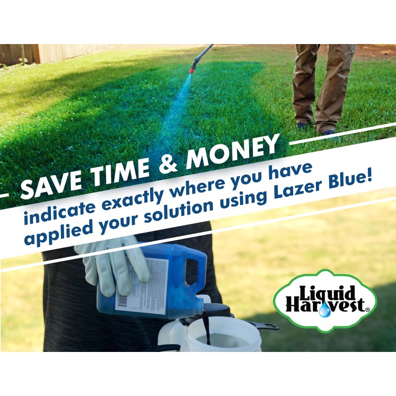 Liquid Harvest Lazer Blue Concentrated Spray Pattern Indicator - 16