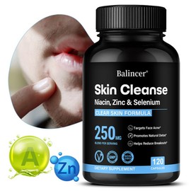 Niacin + Zinc + Selenium Complex Nutritional Supplement - Helps health by clearing skin tone and reducing oxidation, 3 pieces, 120 servings / 나이아신 + 아연 + 셀레늄 복합영양보충제 - 피부톤을 맑게 하고 산화를 줄여 건강에 도움, 3개, 120회분