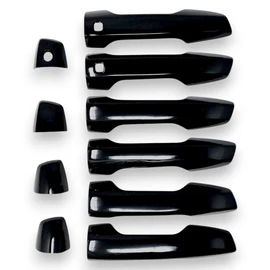 Snap On Chrome Delete Car Door Handle Cover Trim Accessories Compatible with Mitsubishi Outlander 2023-2025, Outlander PHEV 2025 |No Tools Needed - Easy Installation|
