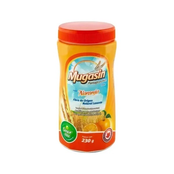Mugasin Naranja Psyllium Plantago 230gr