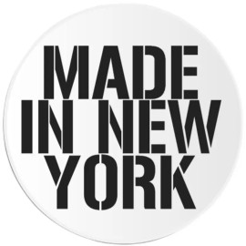 Kiwi Gifts Made In New York - 10 Pack Circle Stickers 3 Inch - NYC New York City State