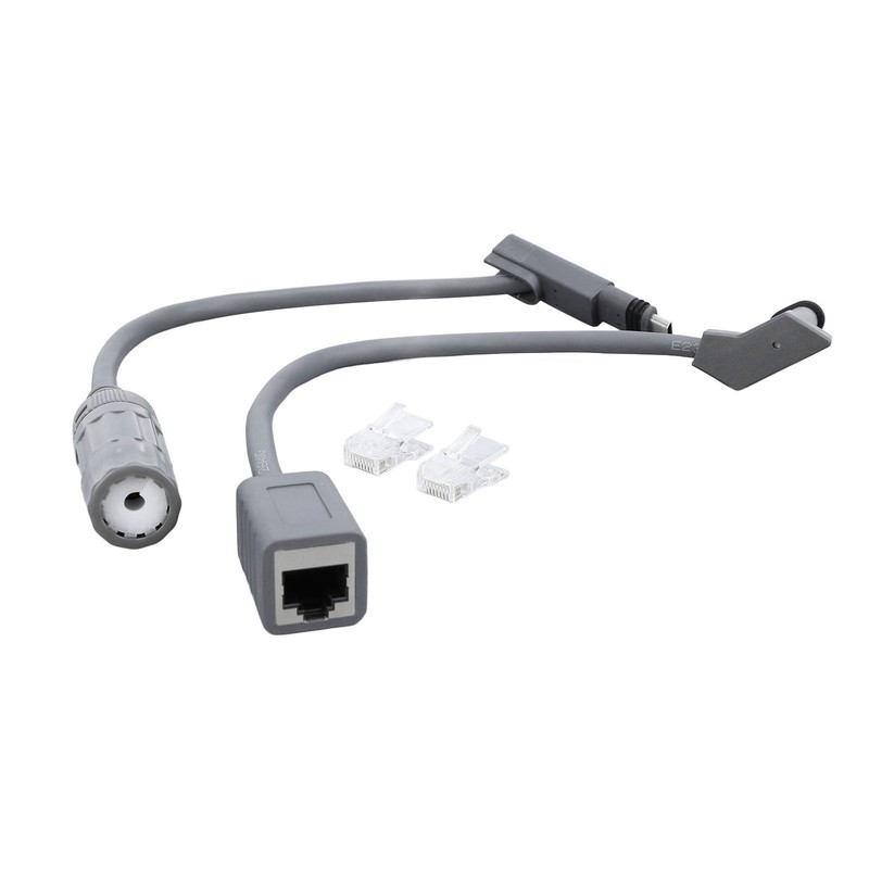 SPX Plug to RJ45 Adapter 1200Mbps Transmission Speed Rectangular Satellite