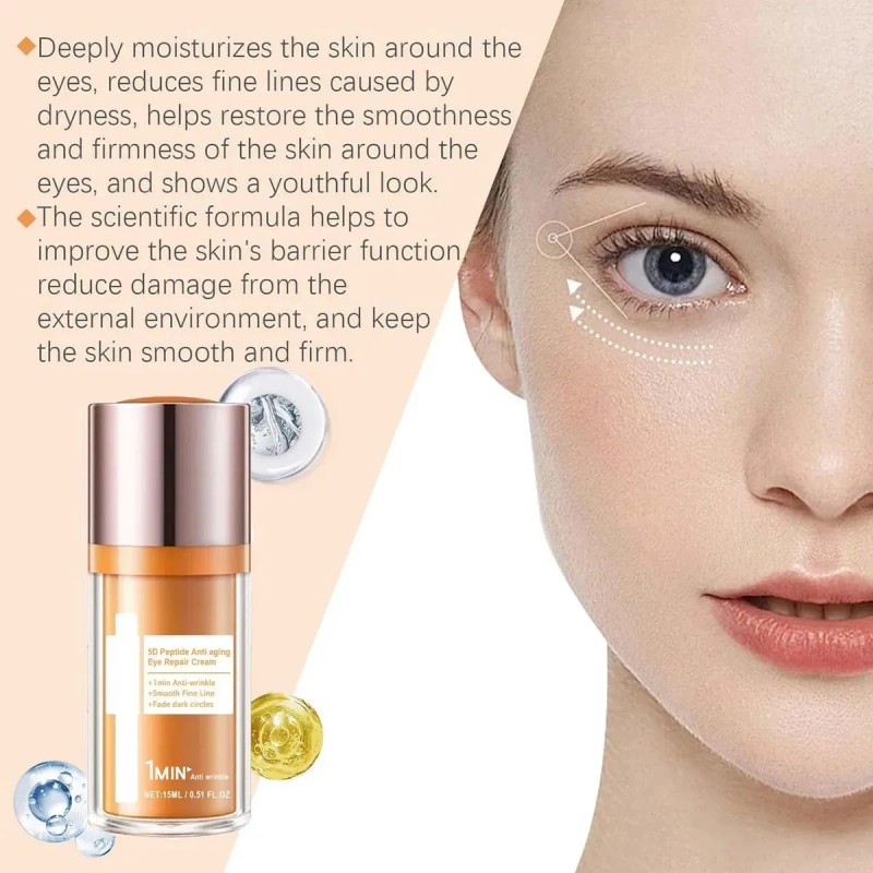 Crema Hidratante Para Ojos 5d An Peptide 2pzs .