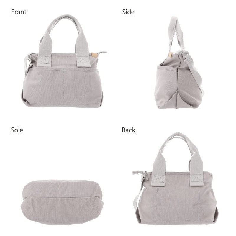 Dot & Stripe Monopia DS-17530 2-Way Shoulder Bag, Camel