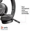 Plantronics Voyager 4210 UC 600 Charge, Black, Regular