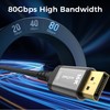 ecoTamil 16K Display Port Cable 80Gbps 2 Meter. This Premuim