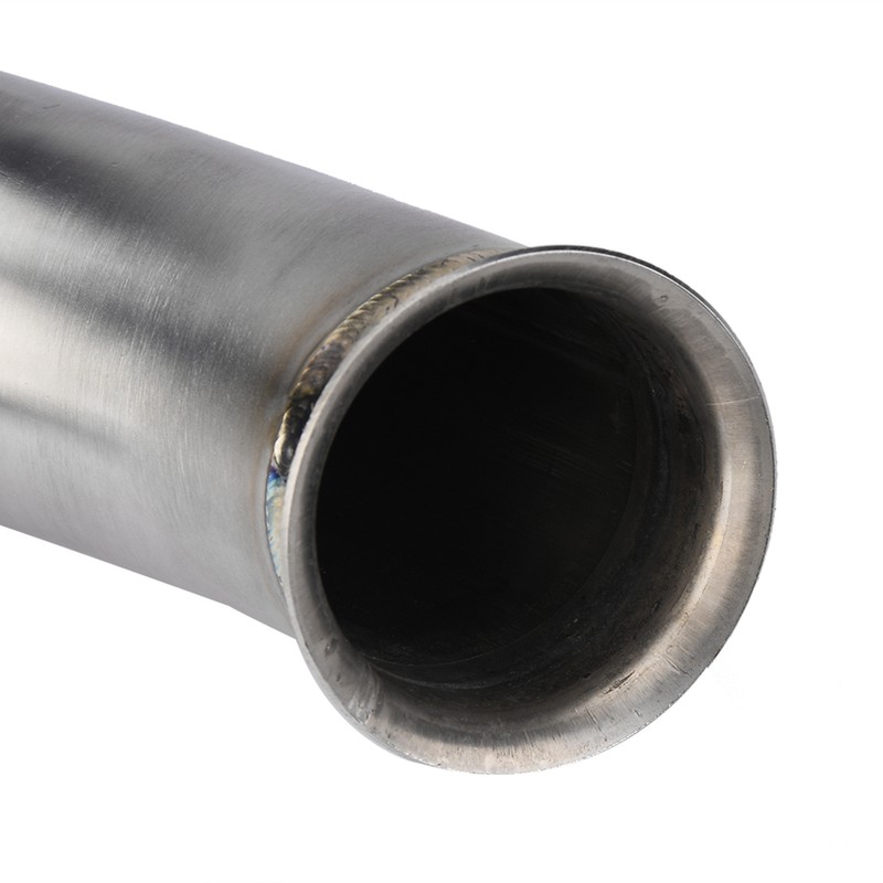 Motorcycle Full Exhaust System Vent Middle Pipe Link Connect for
