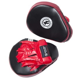 Marshall World PM100-RDBK Punching Mitt SP Red Black Height 9.4 x Width 7.5 x Thickness 1.6 inches (24 x 19 x 4 cm)