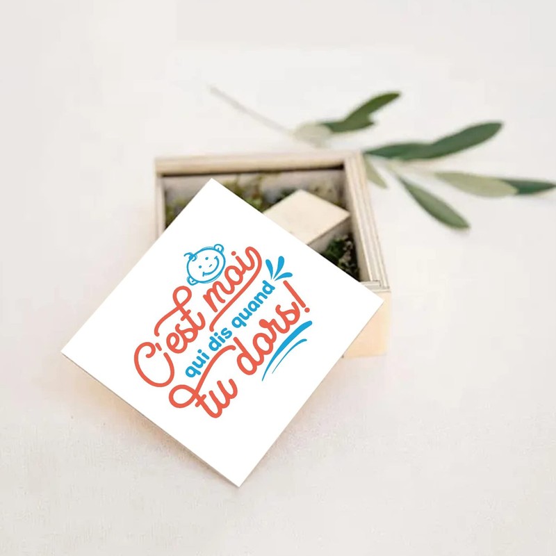 Fabulous Wooden Box - C'est Moi Qui Dis Quand Tu