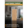 4smile Patère de Porte Multifonction 41 mm - Ensemble de