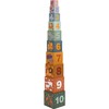 small foot Stacking Cube "Safari", Motor Skills Toy, Sorting Game