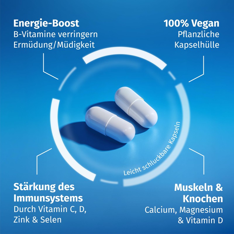 ALL STARS Athlete Formula – 210 Capsules with Vitamin and