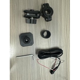 YCV MT600 / MT700 Motorcycle Holder Kit, Anti-Theft Design Quick-Release Magnetic Mount, Power Cable, Can be Installed on Another Motorcycle and Share a Screen
